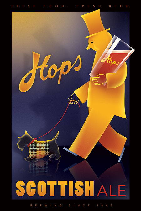 Seasonal Beer Promotional Poster